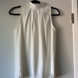 Trina Turk white tunic blouse